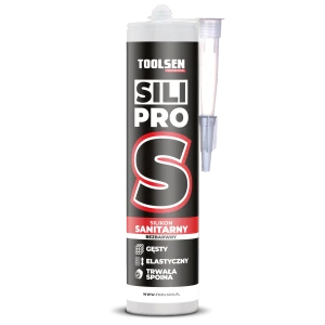 SILIPRO S Silikon Sanitarny Bezbarwny 310 ml