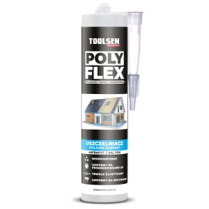 Uszczelniacz Klej poliuretanowy PU40 Antracyt 7016 300 ml Poly Flex