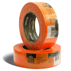 TOOLSEN TAŚMA TYNKARSKA ELEWACYJNA POMARAŃCZOWA BUDOWLANA MOCNA 38mm x 50m 