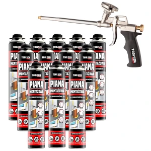 Pianka Montażowa Standard - KARTON + PISTOLET