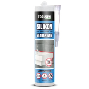 TOOLSEN SILIKON SANITARNY Bezbarwny 310ml